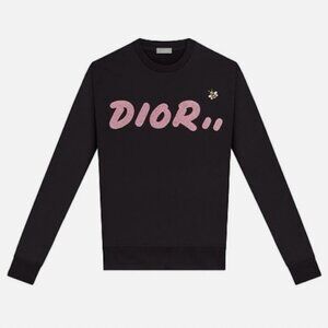KAWS x Dior Crewneck Sweatshirt Size M Black